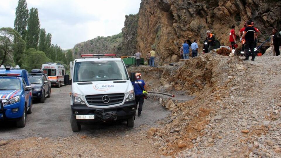 Kayseri'de maden ocağında göçük: 1 ölü