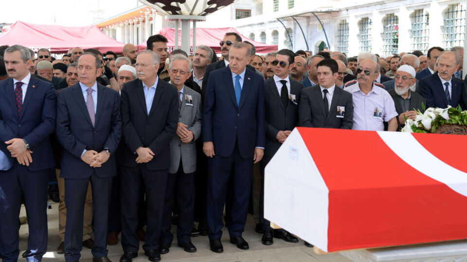 Erdoğan, Semavi Eyice'nin cenaze törenine katıldı