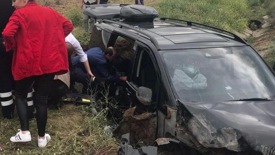 İYİ Partili milletvekili adayları kaza geçirdi