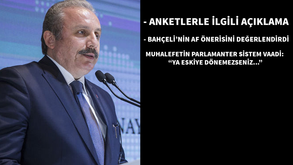 Şentop: AYM'nin kararı seçimin yapılmasını etkilemez