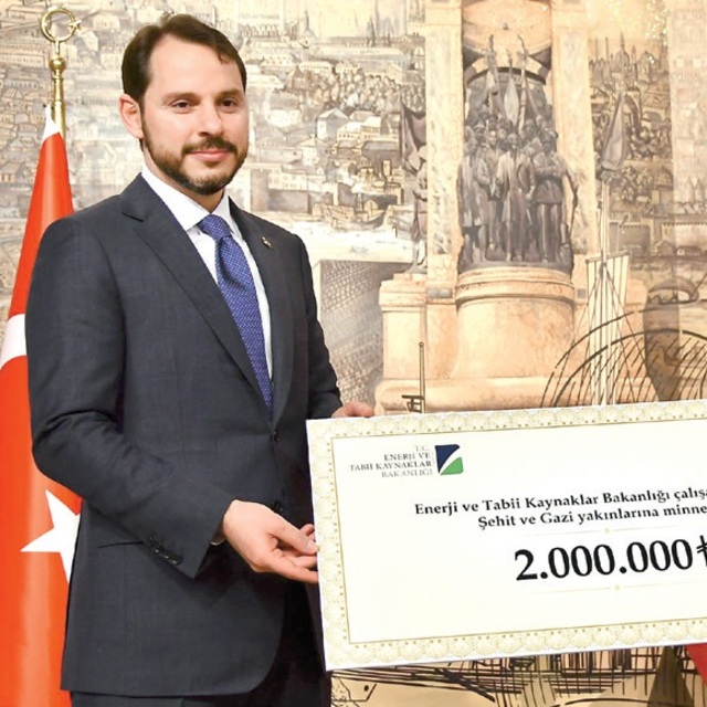 Enerji Bakanlığı'ndan şehit yakınları ve gazilere bağış