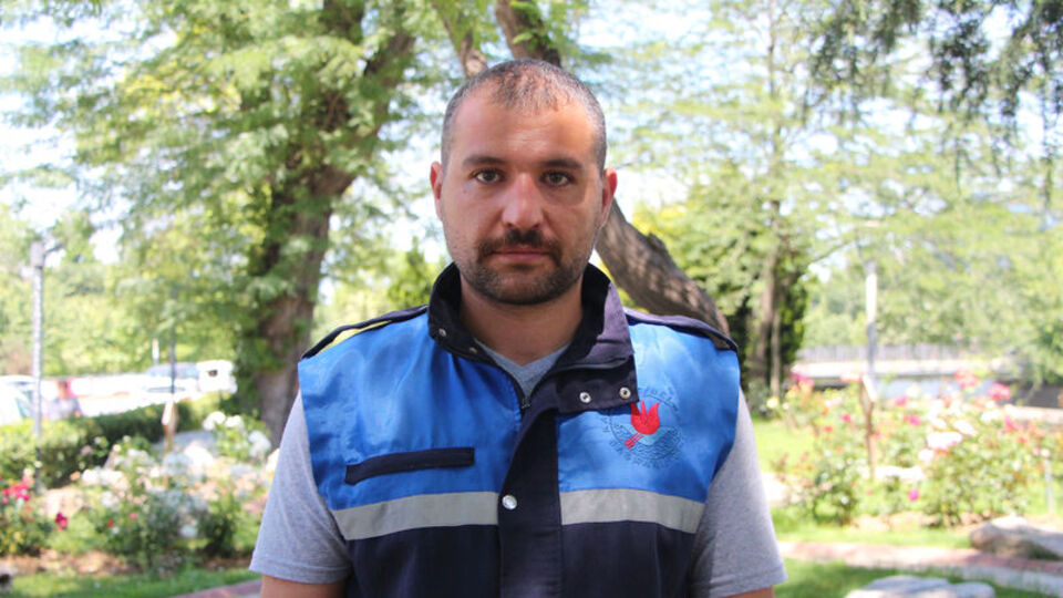 O işçiye sosyal medyadan destek yağdı