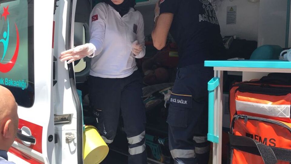 Evin bahçesine giren postacı neye uğradığını şaşırdı!