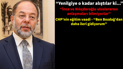 Akdağ: İnce çok ayıp ediyor