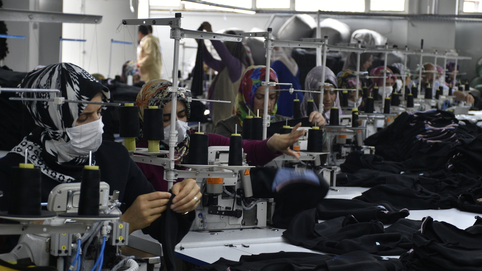 Devlet desteğiyle kurulan fabrika ilçenin yüzünü güldürdü