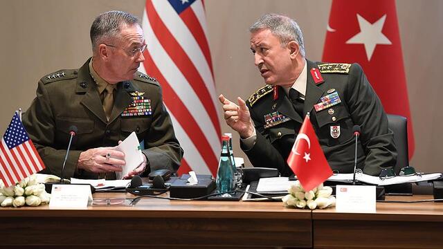 Genelkurmay Başkanı Akar, Amerikalı mevkidaşıyla görüştü