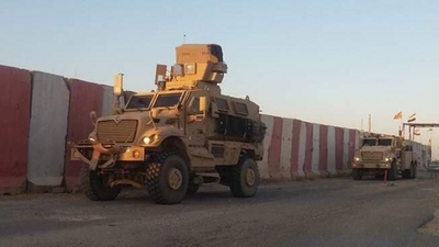 Musul'da Suriye sınırını izleme amaçlı ABD üssü iddiası