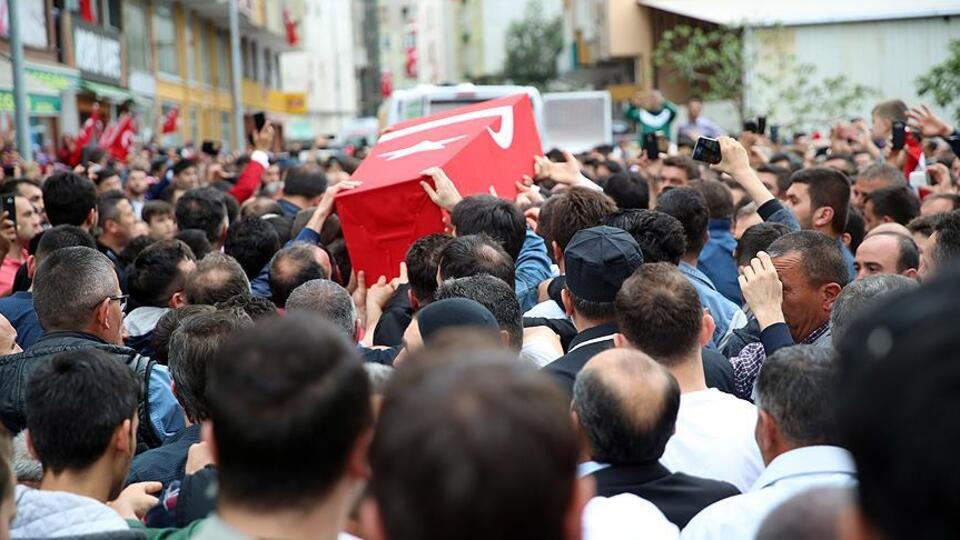 Şehit Uzman Çavuş Ergin son yolculuğuna uğurlandı