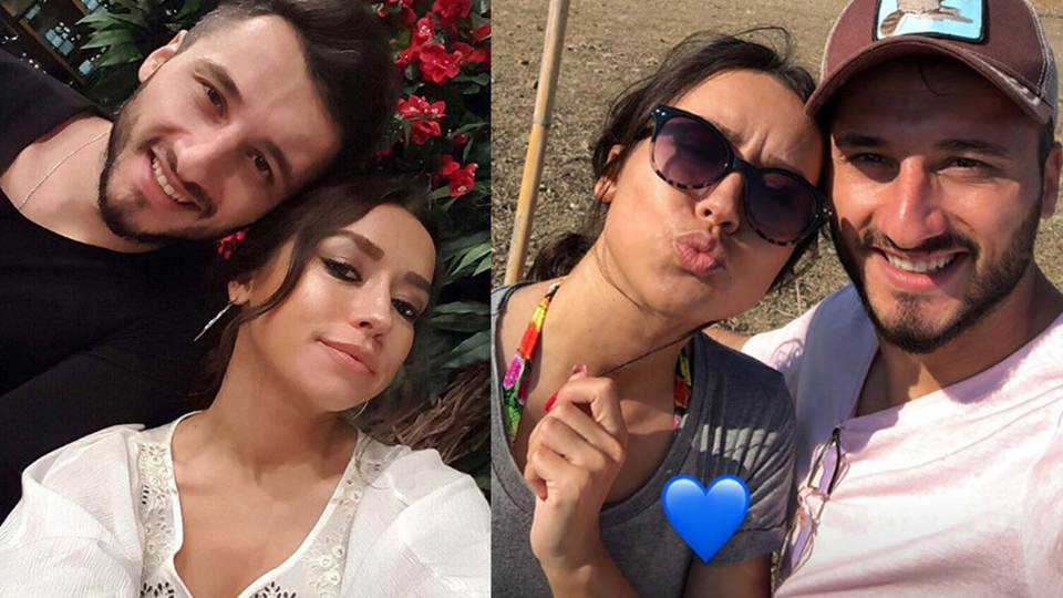 Ünlü çiftin tatil keyfi