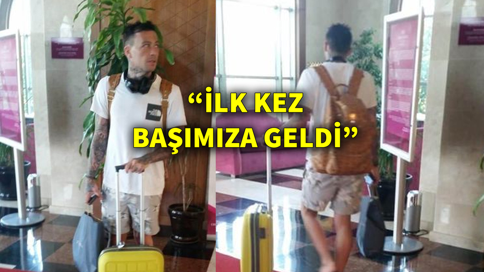 İngiliz turistin pasaport oyunu!