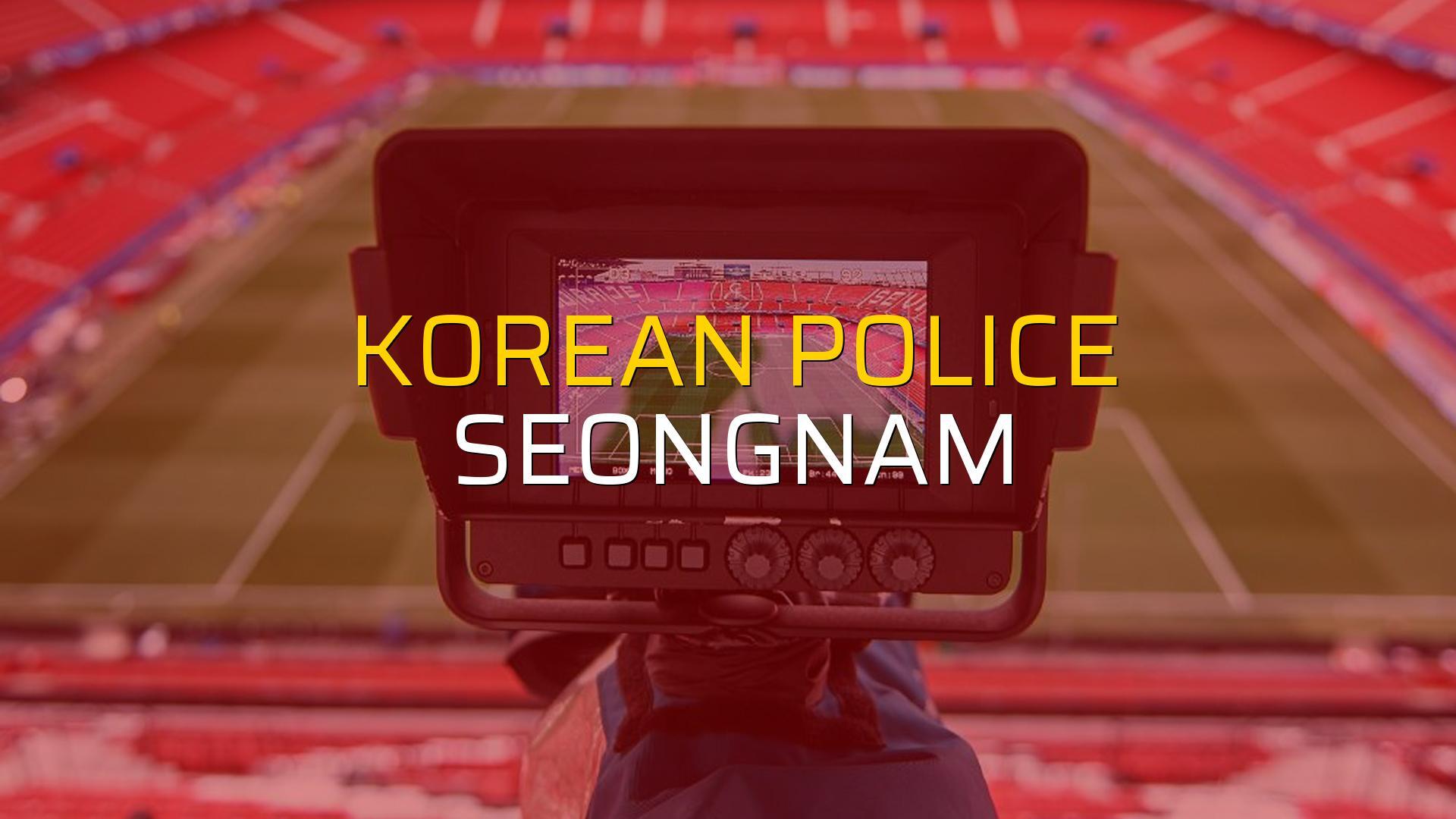 korean-police-seongnam-ma-rakamlar-futbol-haberleri