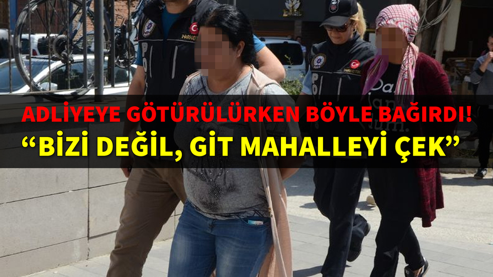 Uyuşturucu taciri kadından şok savunma
