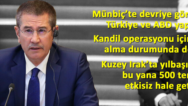 Canikli'den Kandil ve Münbiç açıklaması!