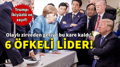 Kanada'daki olaylı G7 zirvesi sona erdi