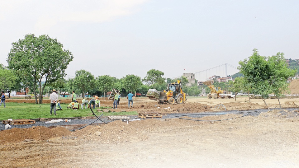 Küçüksu Çayırı'nın tek eksiği spor alanı