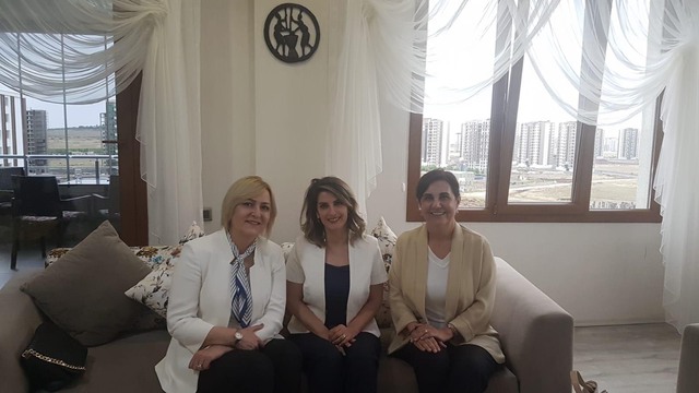 İnce'nin eşi Demirtaş'ın eşini ziyaret etti