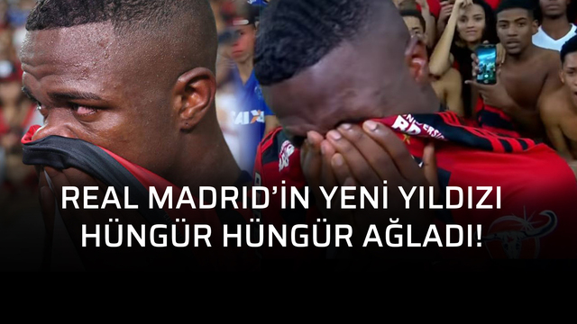 Real'in yeni yıldızı hüngür hüngür ağladı!