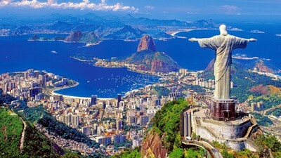 Altın rengi kumsallarıyla Rio de Janeiro