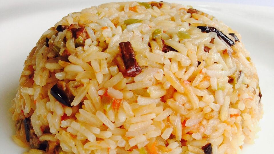 Patlıcanlı pilav tarifi