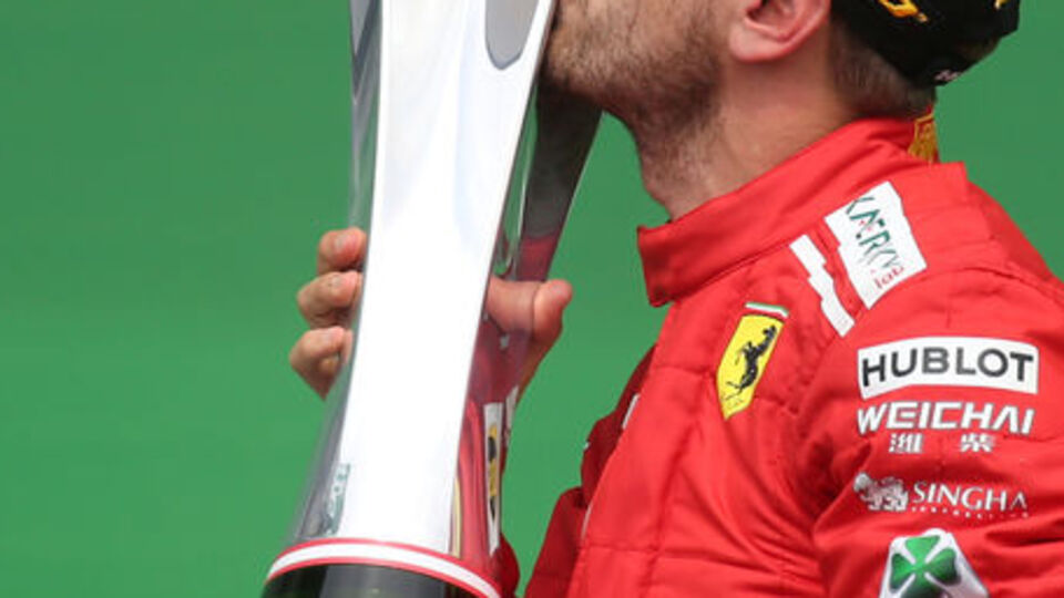 Kanada'da zafer Vettel'in