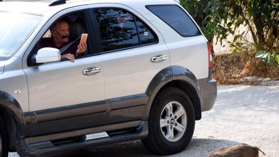 Bodrum trafiğinde çok acayip anlar!