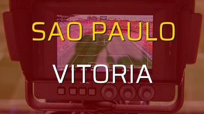 Sao Paulo - Vitoria rakamlar