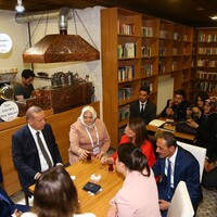 Erdoğan'dan kıraathane ziyareti