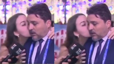 TRT Spor yorumcusunun zor anları!