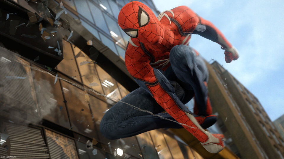 Yeni Spider-Man'den nefes kesen video