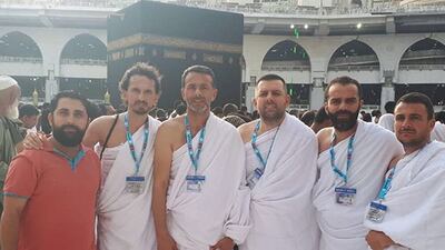 Tuncay Şanlı, Umre'de