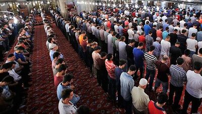 Antalya'da Ramazan Bayram Namazı saati