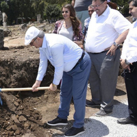 İlk kazmayı vurduğu yerden tarih fışkırdı!