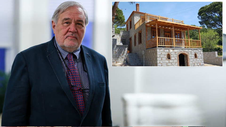 İlber Ortaylı köye yerleşti! İşte evi...