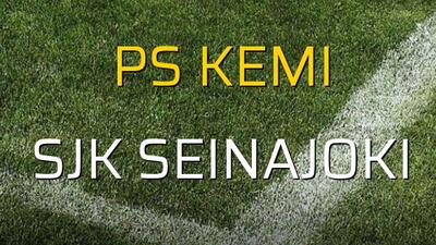 PS Kemi - SJK Seinajoki maçı öncesi rakamlar