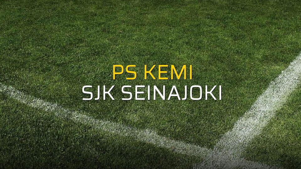 PS Kemi - SJK Seinajoki maçı öncesi rakamlar
