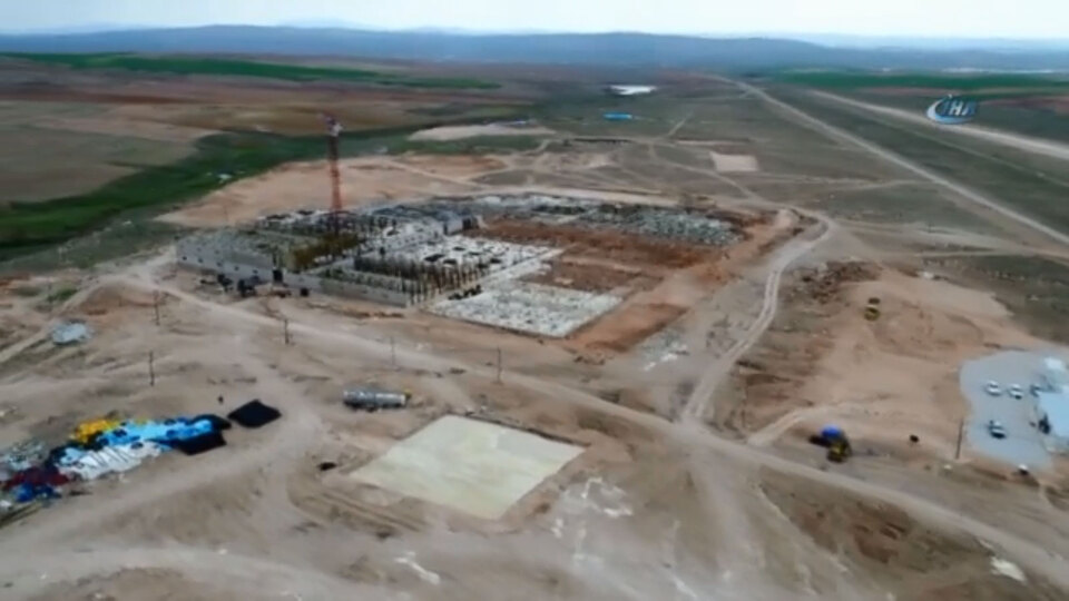 2020'de yapımı tamamlanacak! İşte havadan son görüntüler...