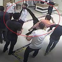 Hastanede akılalmaz görüntü!