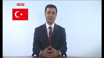 Bir ilk! Demirtaş TRT'de konuştu