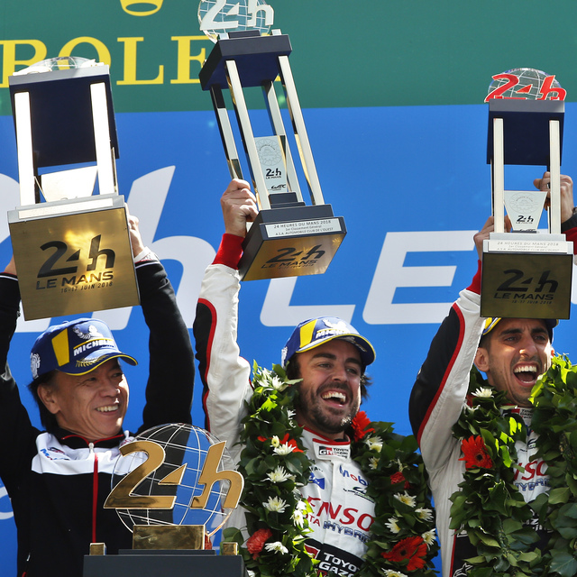 Le Mans'da zafer Alonso'nun