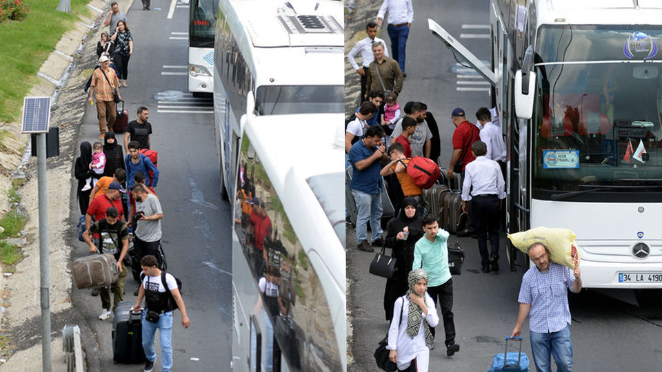 İstanbul'da bu sabah... Çareyi yürümekte buldular!