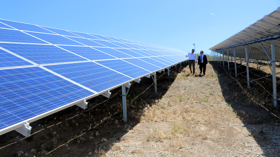 TKDK desteğiyle "güneş enerjisi tarlası"
