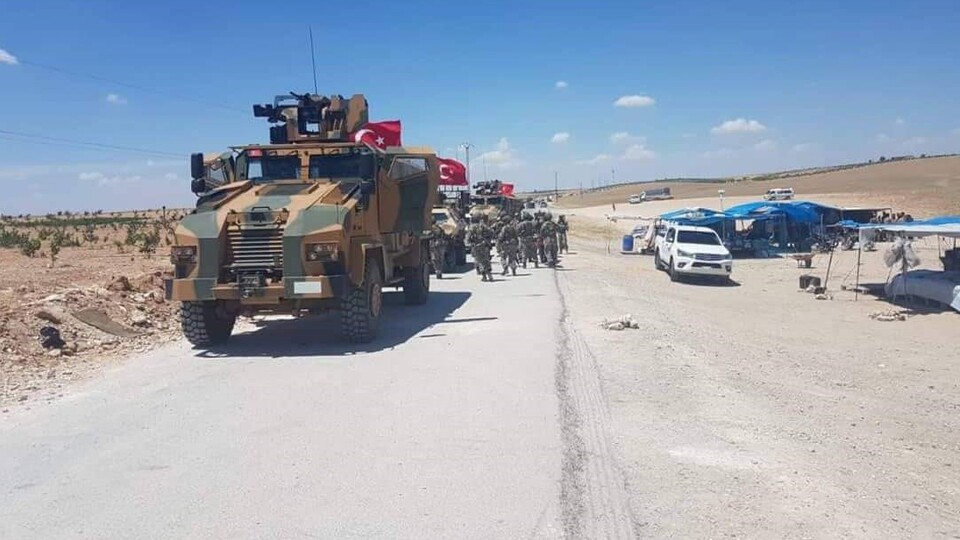 Türk askeri Münbiç'te!