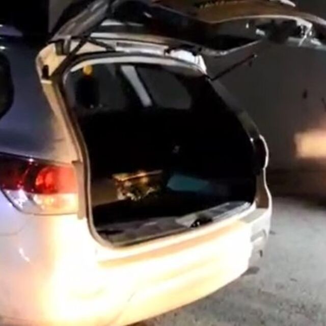 İran plakalı lüks cipin bagajından neler çıktı neler!