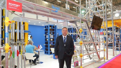 TANAP'ta üç farklı kalıp ve iskele sistemi ile yer aldı