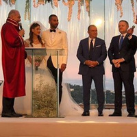 Ünlü kaleci, spiker aşkıyla evlendi