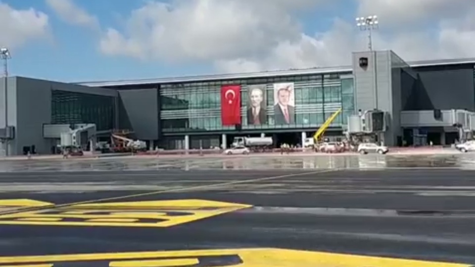 Yeni Havalimanı tarihi inişe hazır! İşte ilk kareler