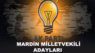 Mardin AK Parti milletvekili aday listesi!