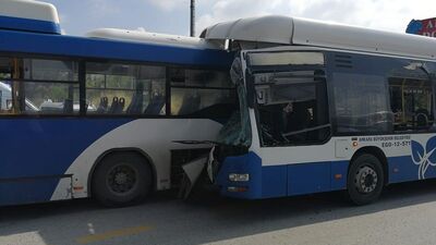 Ankara'da otobüsler çarpıştı! Ölü ve yaralılar var