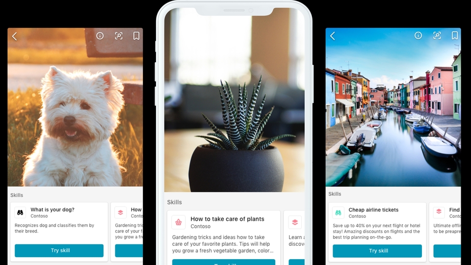 Bing'ten görsel arama özelliği!