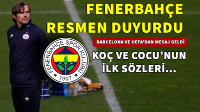Fenerbahçe, Cocu'yu açıkladı! İşte ilk sözleri...